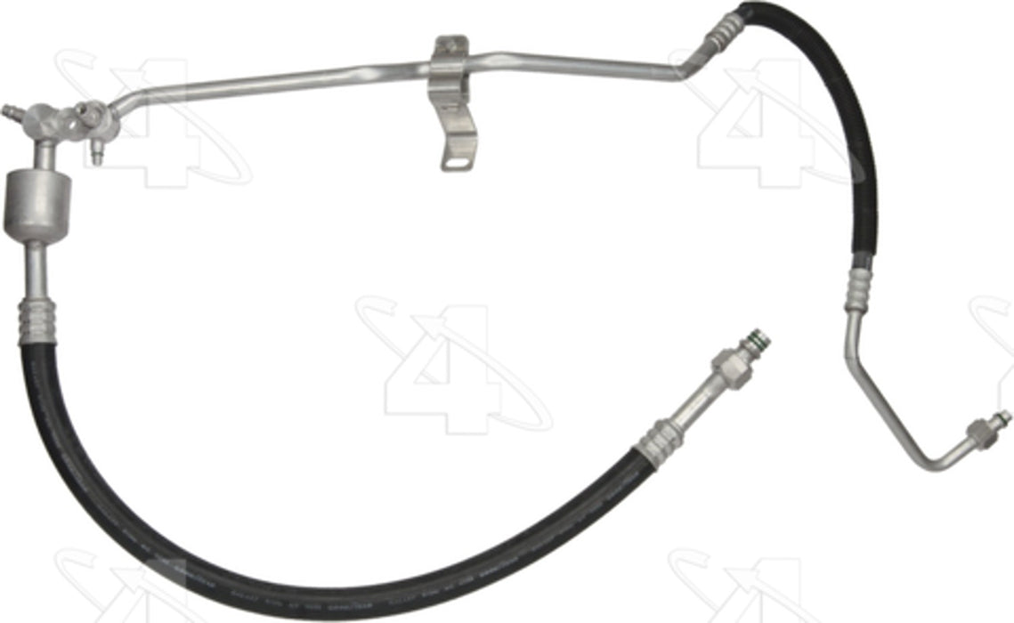 A/C Refrigerant Discharge / Suction Hose Assembly for GMC C2500 Suburban 6.5L V8 1999 1998 1997 1996 P-2611929