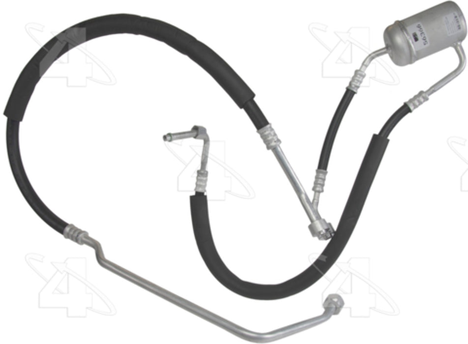 A/C Refrigerant Discharge / Suction Hose Assembly for Cadillac DeVille 4.1L V8 1987 1986 1985 P-2613055