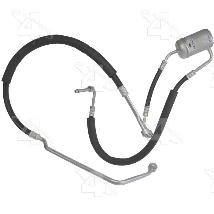 A/C Refrigerant Discharge / Suction Hose Assembly for Cadillac DeVille 4.1L V8 1987 1986 1985 P-2613055