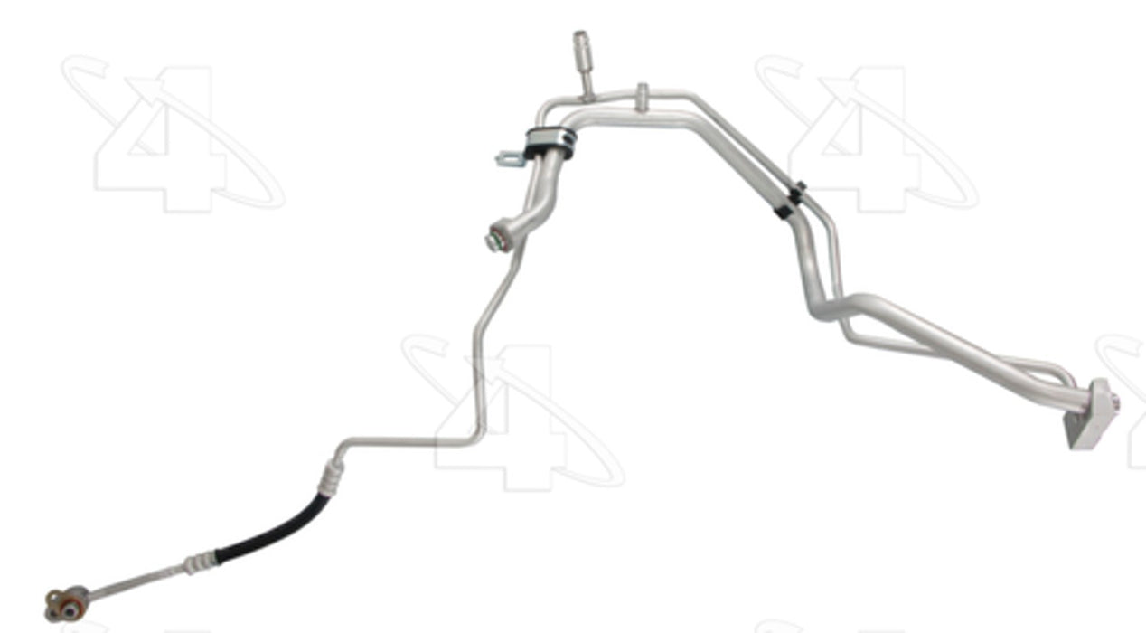 A/C Suction and Liquid Line Hose Assembly for Ford F-150 2014 2013 2012 2011 P-2614330