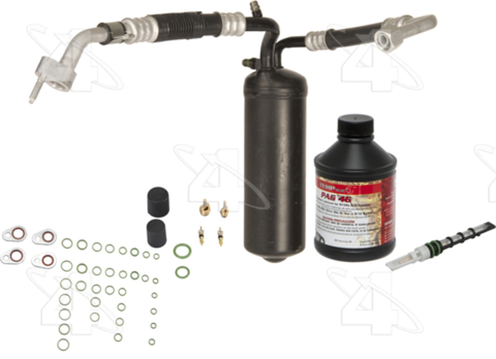 A/C Compressor Replacement Service Kit for Ford E-350 Super Duty 2019 2018 2017 2016 2015 2014 2013 2012 2011 2010 2009 2008 2007 P-2624140