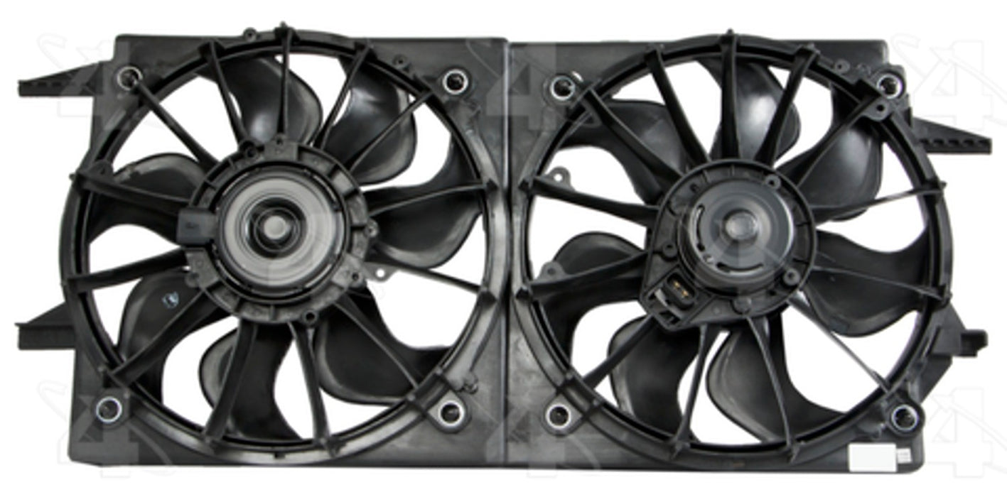 Dual Radiator and Condenser Fan Assembly for Chevrolet Malibu 2003 2002 2001 2000 1999 1998 1997 P-2632842