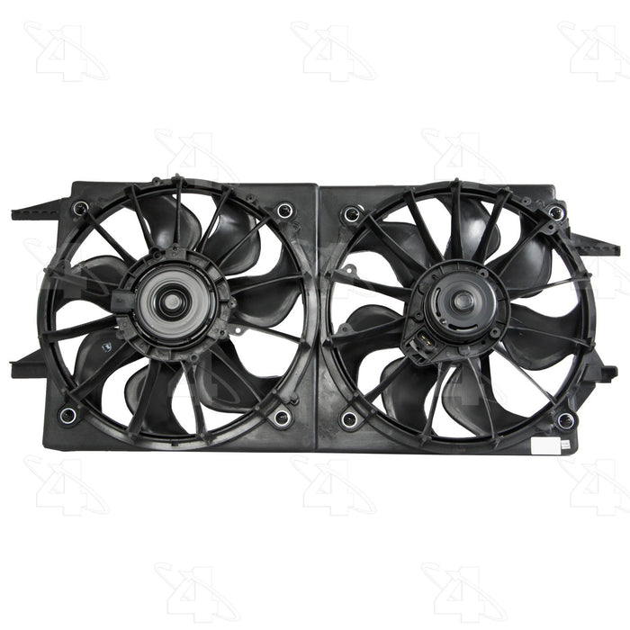 Dual Radiator and Condenser Fan Assembly for Chevrolet Malibu 2003 2002 2001 2000 1999 1998 1997 P-2632842