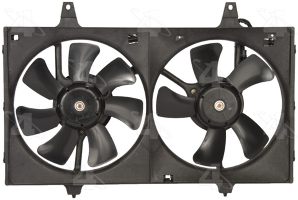 Dual Radiator and Condenser Fan Assembly for Nissan Maxima 1999 1998 1997 1996 1995 P-2632857