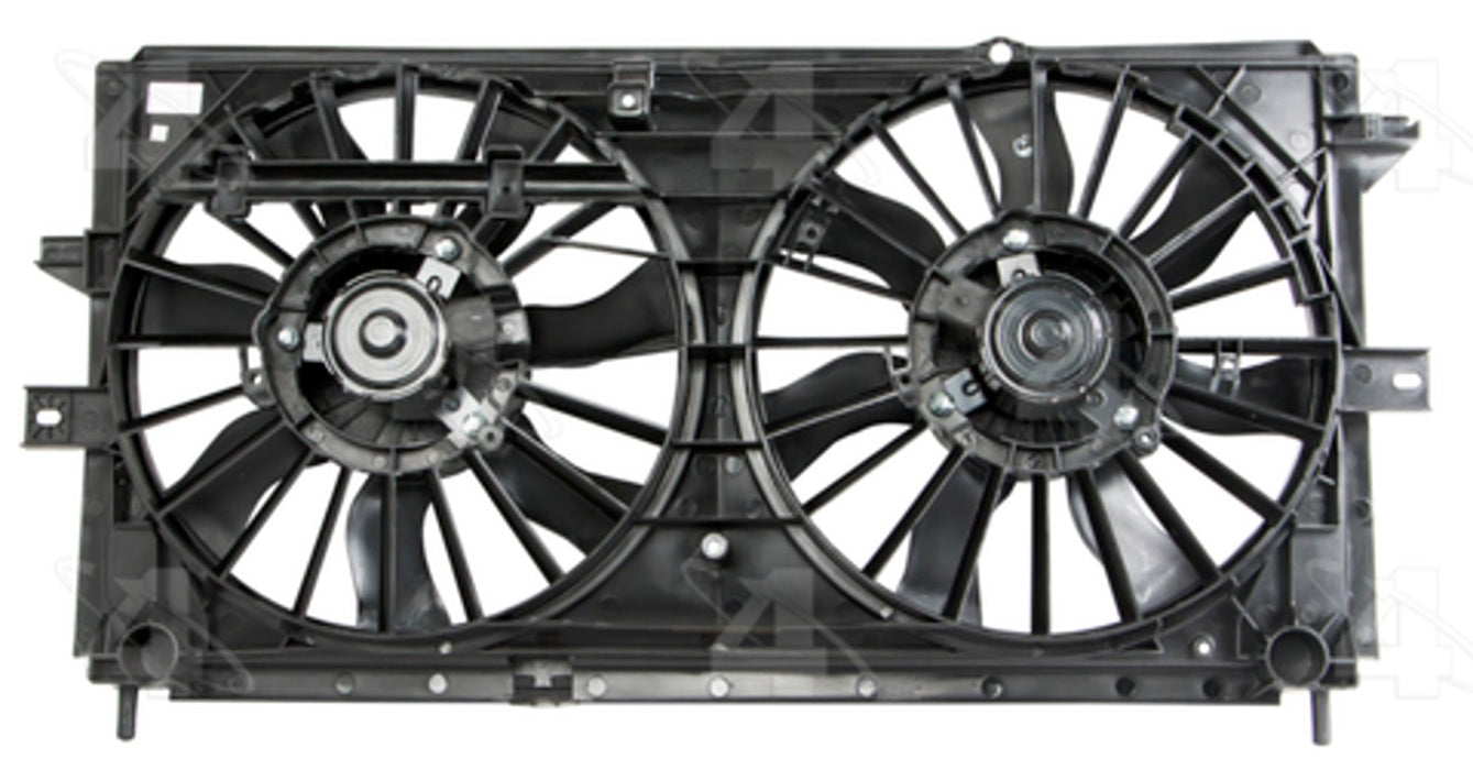 Dual Radiator and Condenser Fan Assembly for Buick Century 3.1L V6 Sedan 2005 2004 2003 2002 P-2632878