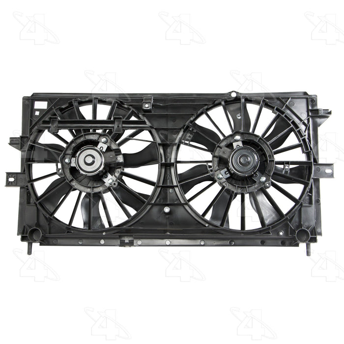 Dual Radiator and Condenser Fan Assembly for Buick Century 3.1L V6 Sedan 2005 2004 2003 2002 P-2632878