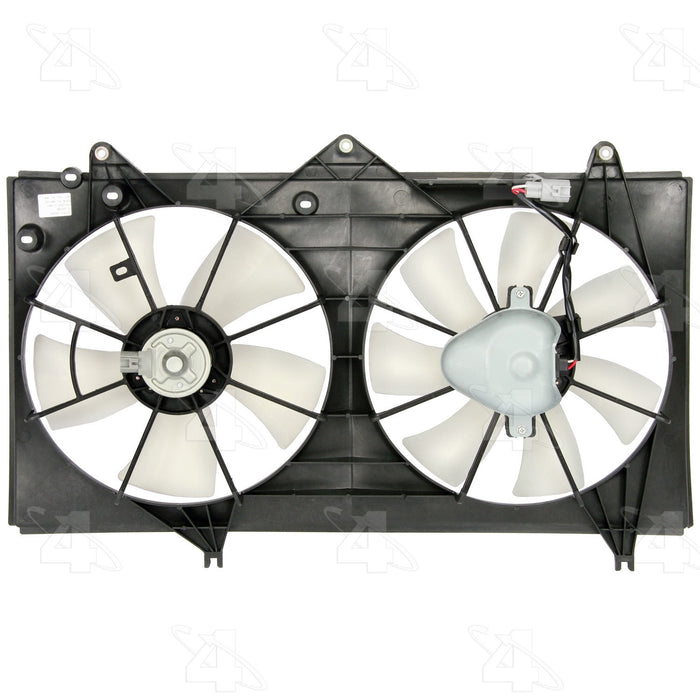 Dual Radiator and Condenser Fan Assembly for Toyota Camry 2.4L L4 2005 2004 2003 2002 P-2633037