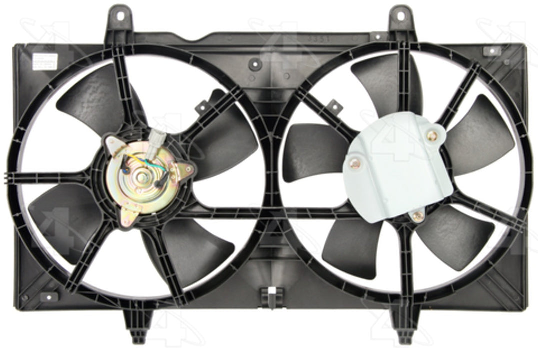 Dual Radiator and Condenser Fan Assembly for Nissan Maxima 2004 P-2633042