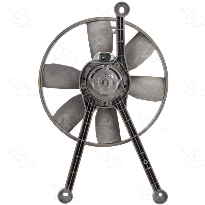 Right A/C Condenser Fan Assembly for Oldsmobile LSS 1999 1998 1997 1996 P-2633211