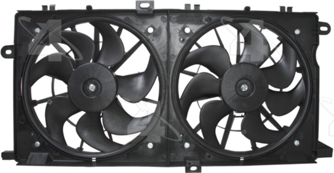 Dual Radiator and Condenser Fan Assembly for Buick Park Avenue 2005 2004 2003 2002 2001 2000 1999 1998 1997 P-2633243