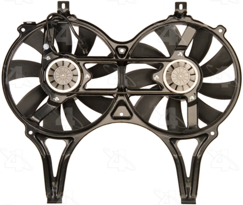 A/C Condenser Fan Assembly for Mercedes-Benz E55 AMG 2002 2001 2000 1999 P-2634780