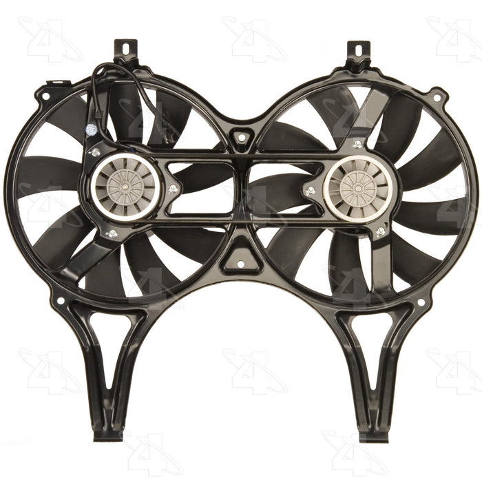 A/C Condenser Fan Assembly for Mercedes-Benz E55 AMG 2002 2001 2000 1999 P-2634780