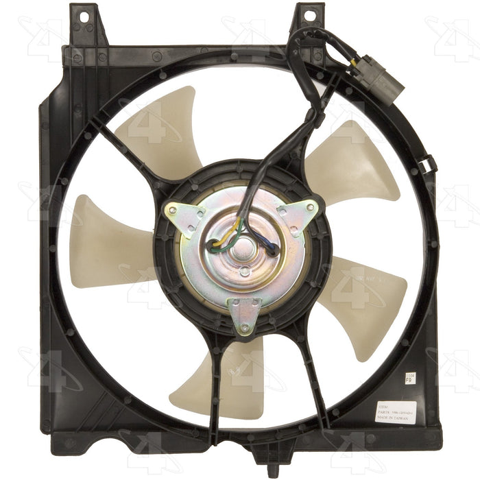 A/C Condenser Fan Assembly for Nissan Sentra 2.0L L4 Automatic Transmission 1999 1998 - Four Seasons 76114