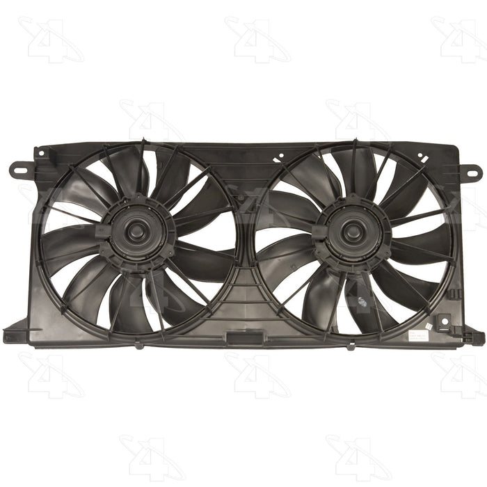 Dual Radiator and Condenser Fan Assembly for Cadillac DeVille 2005 2004 2003 2002 2001 2000 P-2635100