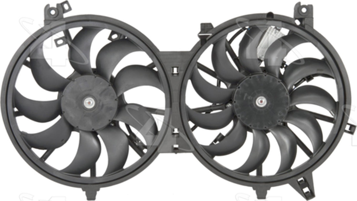 Dual Radiator and Condenser Fan Assembly for Infiniti FX37 2013 P-2635126