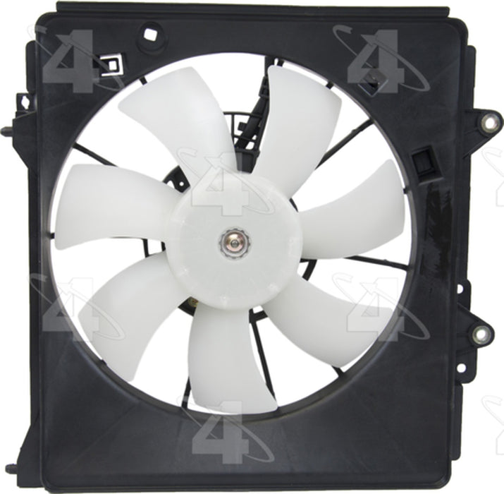 A/C Condenser Fan Assembly for Honda Fit Automatic Transmission 2013 2012 2011 2010 2009 P-2635221