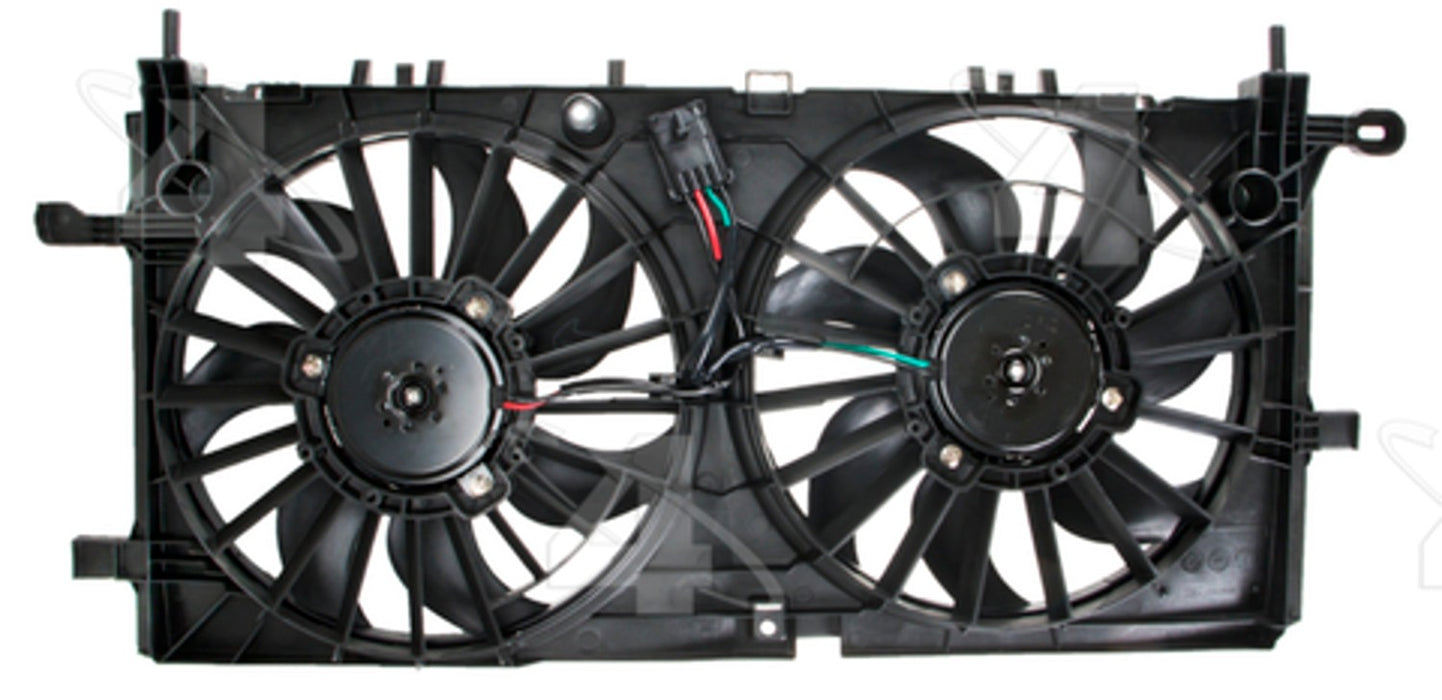 Dual Radiator and Condenser Fan Assembly for Saturn Relay 3.9L V6 2007 2006 P-2635431