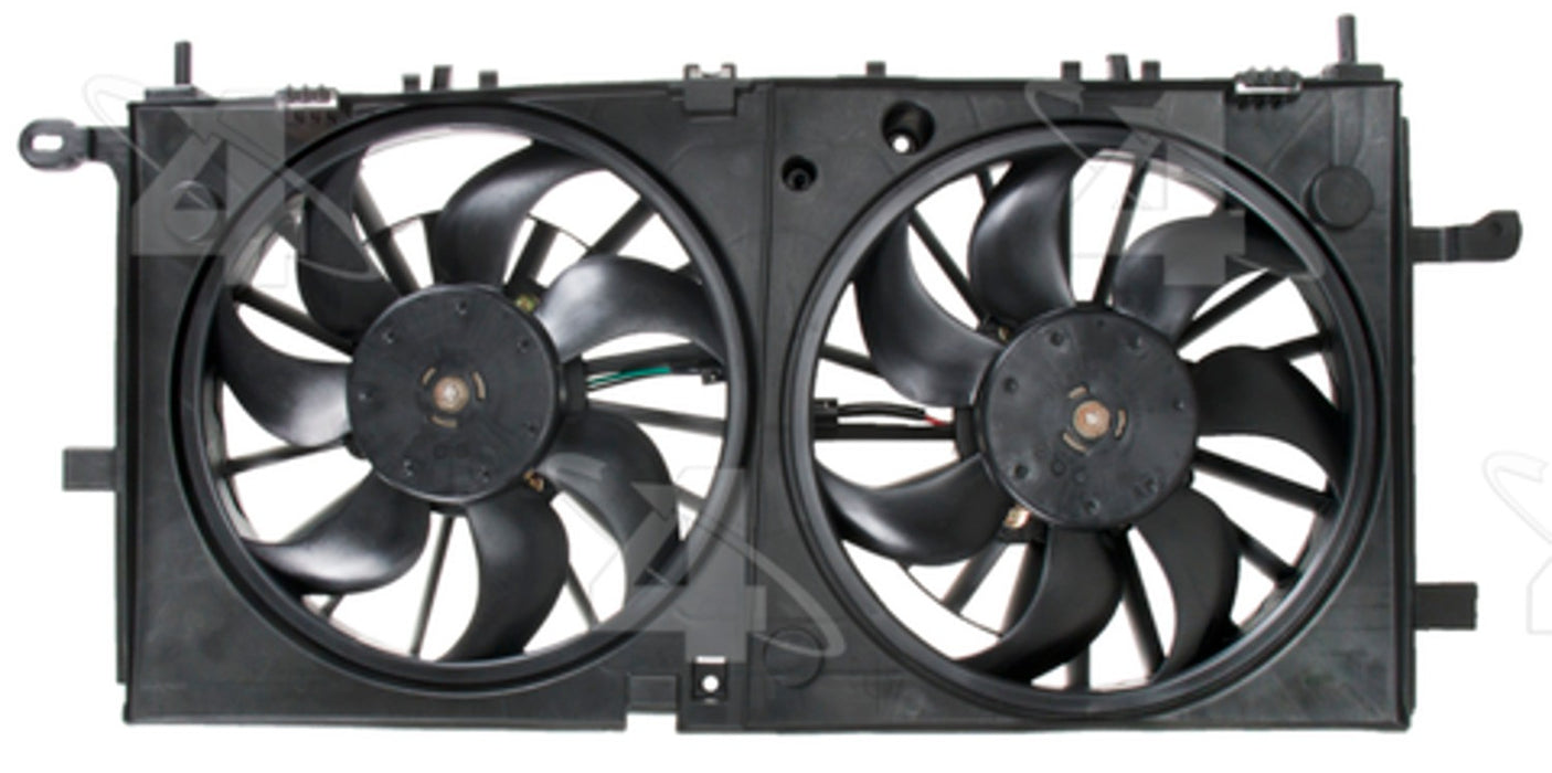 Dual Radiator and Condenser Fan Assembly for Saturn Relay 3.9L V6 2007 2006 P-2635431