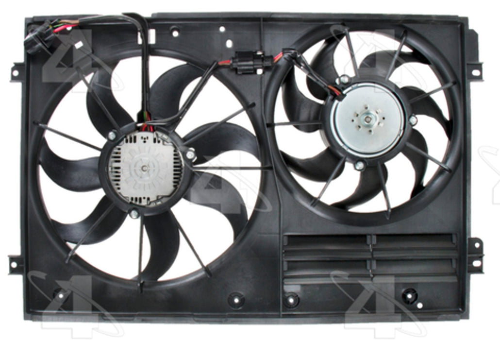 Dual Radiator and Condenser Fan Assembly for Audi TT 2014 2013 2012 2011 2010 2009 2008 P-2635450