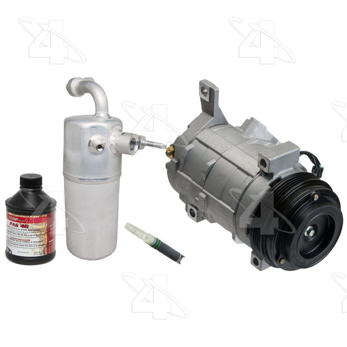 A/C Compressor and Component Kit for Chevrolet Silverado 2500 4.8L V8 2013 P-2523216