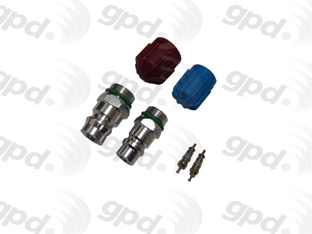 A/C System Valve Core and Cap Kit for Oldsmobile Regency 3.8L V6 1998 1997 P-1467178