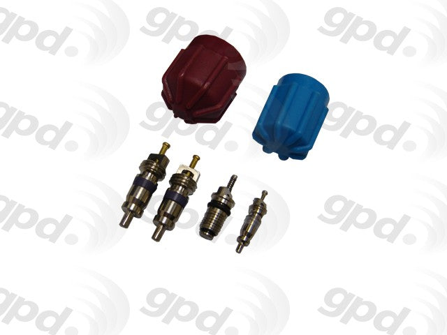 A/C System Valve Core and Cap Kit for Jaguar XJR 2009 2008 2007 2006 2005 2004 2003 P-1467583