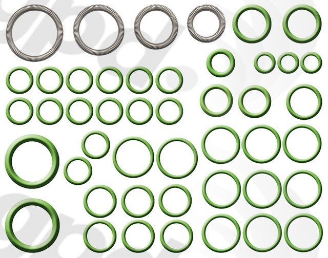 A/C System O-Ring and Gasket Kit for Ford Escape 2.3L L4 ELECTRIC/GAS 2007 2006 2005 - Global Parts 1321256