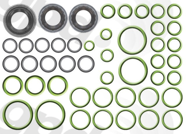 A/C System O-Ring and Gasket Kit for Cadillac Calais 8.2L V8 1976 P-1468441