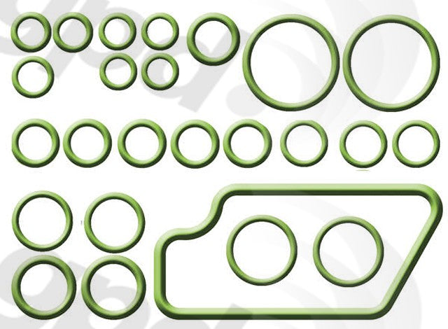 A/C System O-Ring and Gasket Kit for Porsche Boxster GAS 2014 2013 2012 2011 2010 2009 P-1469218