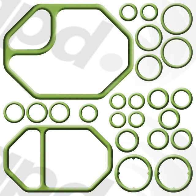 A/C System O-Ring and Gasket Kit for Mercedes-Benz E420 4.2L V8 1995 1994 P-1469255