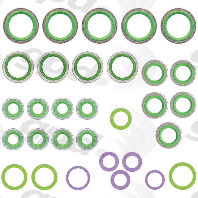 A/C System O-Ring and Gasket Kit for BMW 750Li 4.4L V8 GAS 2015 2014 - Global Parts 1321397
