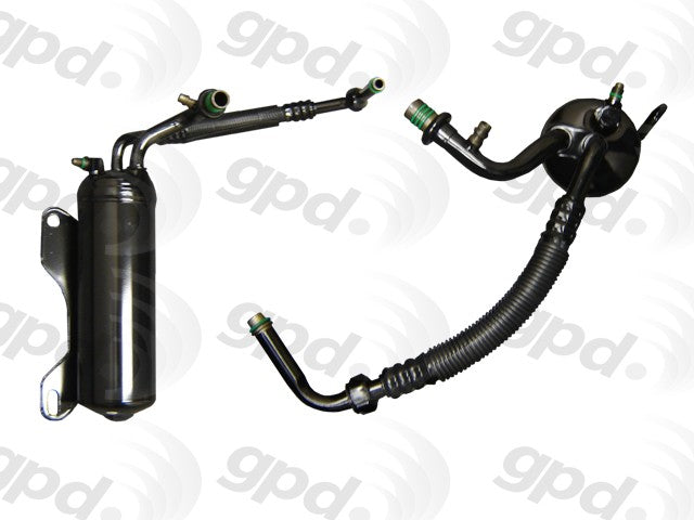 A/C Accumulator with Hose Assembly for Ford Econoline Wagon 2014 2013 2012 2011 2010 - Global Parts 1411886