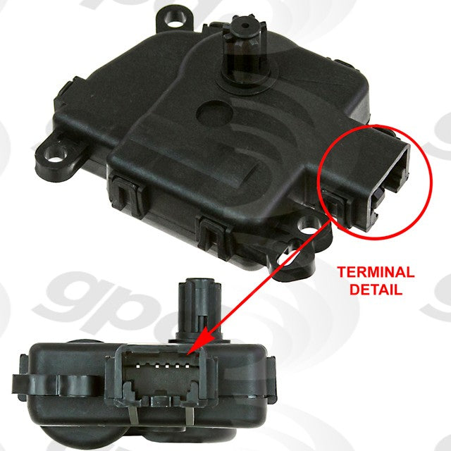 HVAC Recirculation Door Actuator for Ford F-150 2014 2013 2012 2011 2010 2009 P-1478830