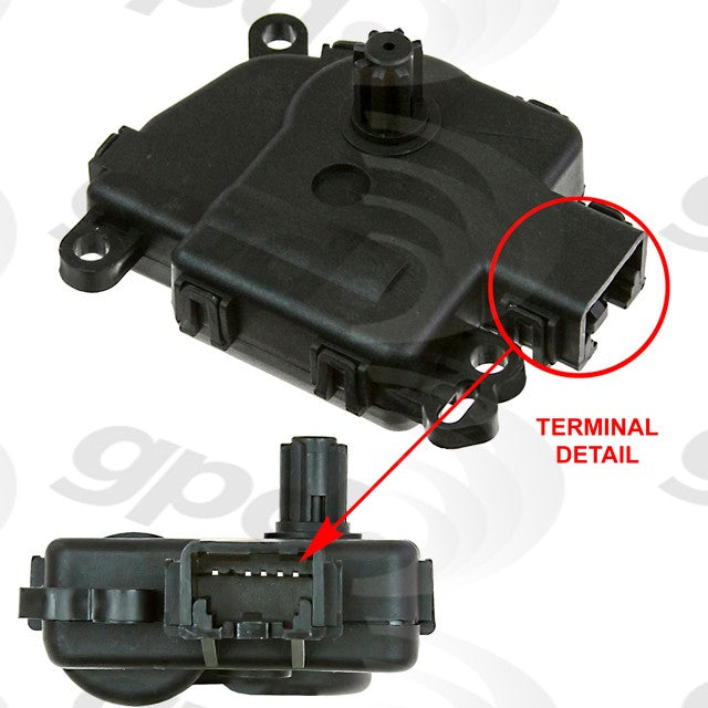 HVAC Recirculation Door Actuator for Ford F-150 2014 2013 2012 2011 2010 2009 P-1480910