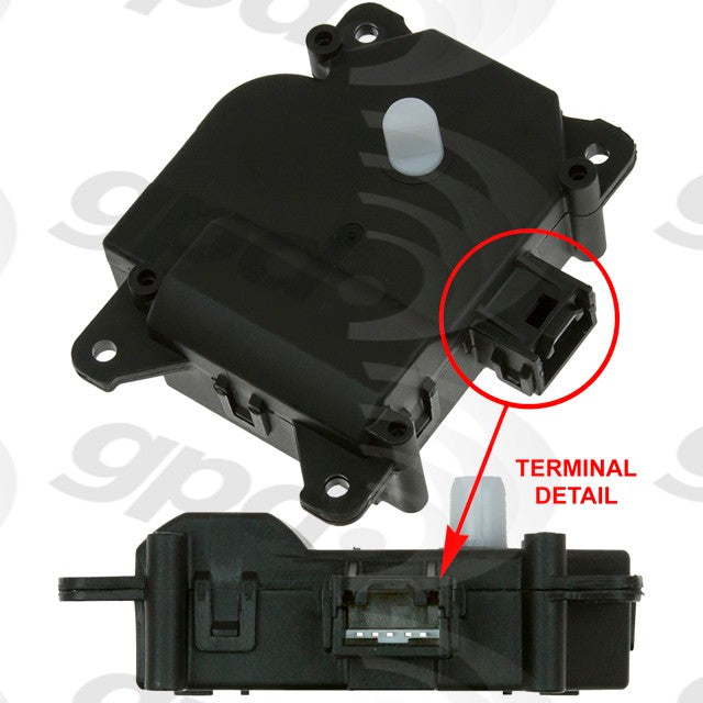 HVAC Recirculation Door Actuator for Lexus GX470 4.7L V8 2005 2004 2003 P-1481012