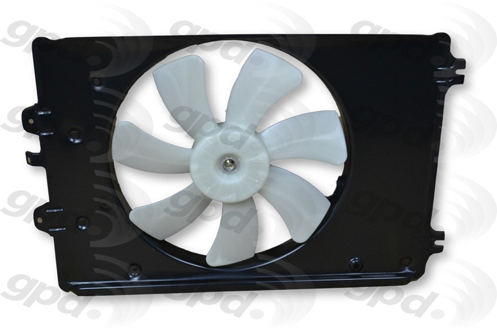 Engine Cooling Fan Assembly for Honda Pilot 3.5L V6 AWD 2015 2014 2013 2012 2011 2010 2009 P-1496077