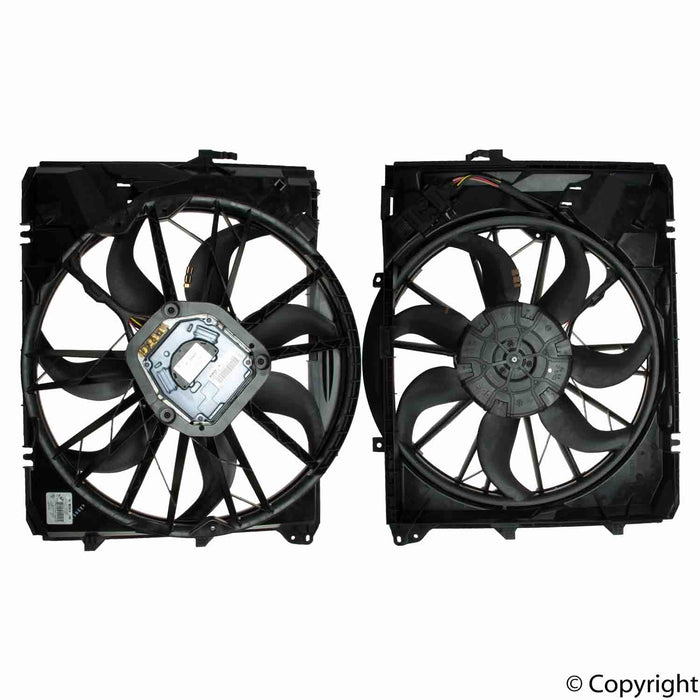 Engine Cooling Fan Assembly for BMW 128i 2013 2012 2011 2010 2009 2008 P-1546482