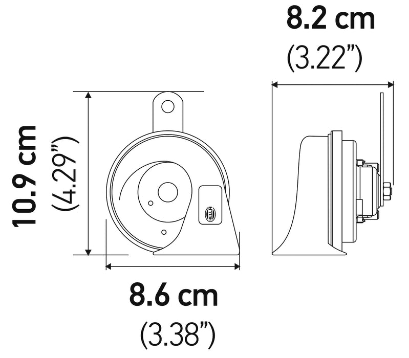 Horn for Audi R8 2012 2011 2010 2009 2008 P-1604150