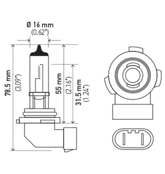 Front Fog Light Bulb for Toyota Tundra 2013 2012 2011 2010 2009 2008 2007 P-1587867