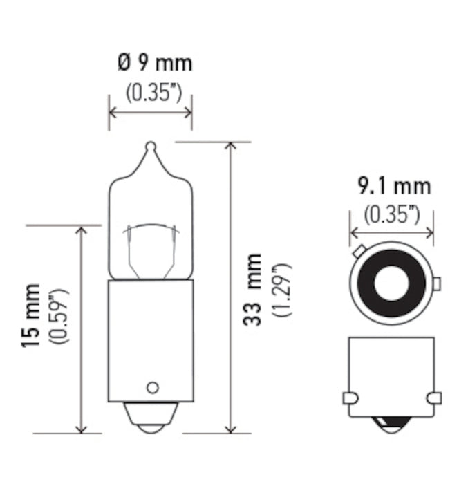 Brake Light Bulb for BMW 340i GT xDrive 2017 P-1590839