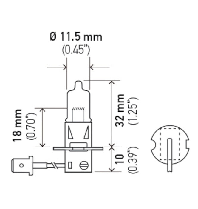 High Beam OR Low Beam Cornering Light Bulb for ZERO Zero FX ZF6.5 2016 P-1600275