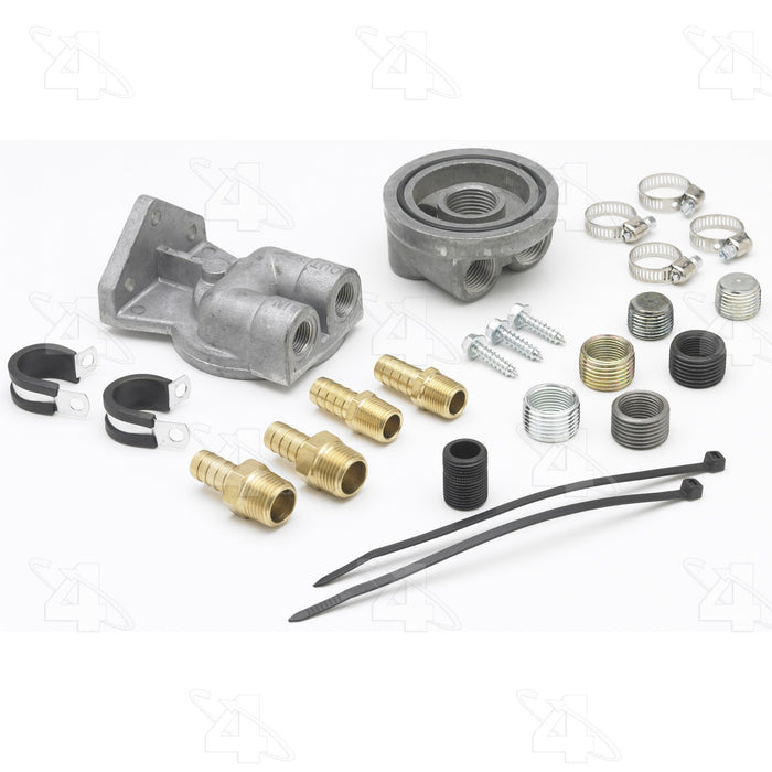 Engine Oil Filter Remote Mounting Kit for GMC G2500 4.3L V6 1995 1994 1993 1992 1991 1990 1989 1988 1987 1986 1985 P-1637817