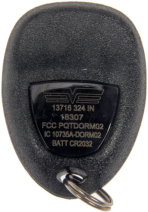 Keyless Entry Transmitter for Pontiac Torrent 2009 2008 2007 P-2770666