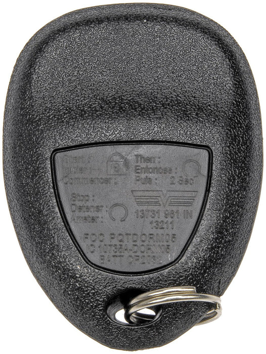 Keyless Entry Transmitter for Pontiac G6 2010 2009 2008 2007 2006 2005 P-2770763