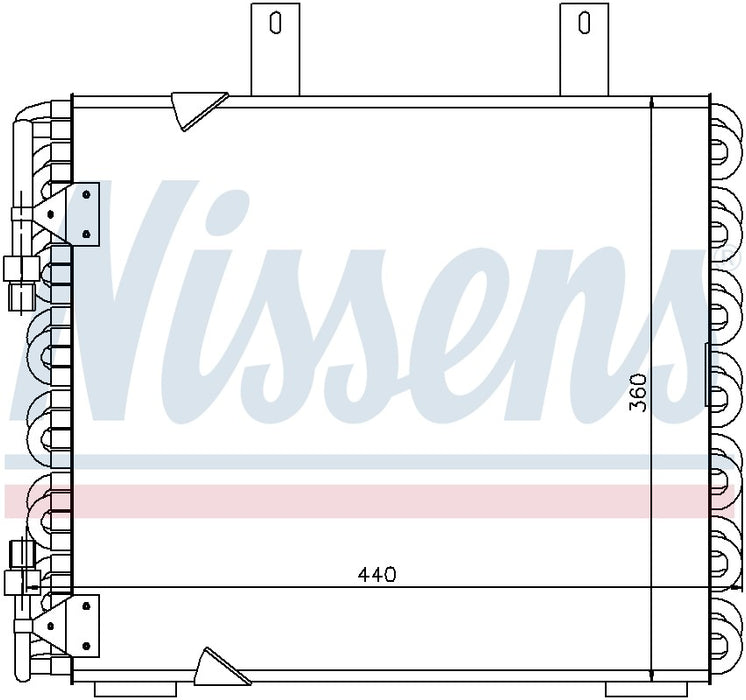 A/C Condenser for BMW 318i 1.8L L4 Base GAS 1991 1985 P-612835