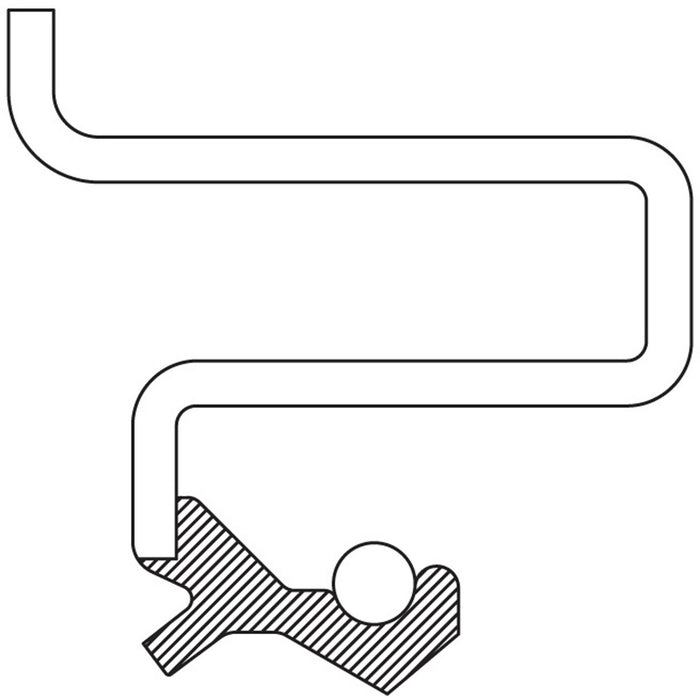 Automatic Transmission Extension Housing Seal for Chevrolet V2500 Suburban Automatic Transmission 1991 P-546359