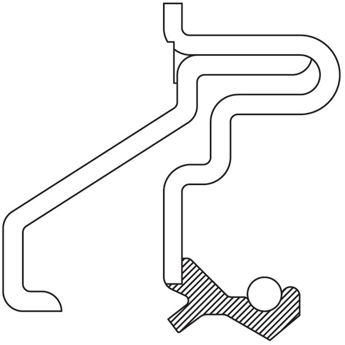 Left OR Right Manual Transmission Output Shaft Seal for Oldsmobile Cutlass Calais 1991 1990 1989 1988 P-547334