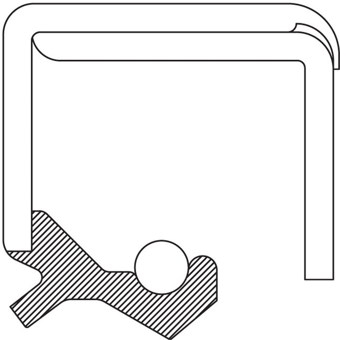 Front OR Rear Outer Automatic Transmission Extension Housing Seal for International B120 U/K 1959 P-581598