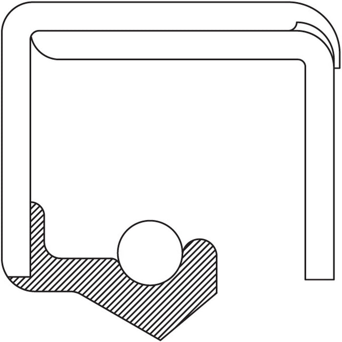 Manual Transmission Output Shaft Seal for Fargo FC4B Panel Delivery 1956 P-582081