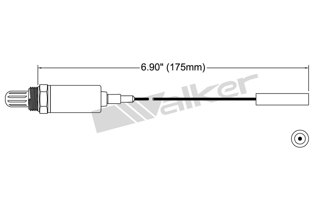 Upstream Oxygen Sensor for Dodge Aries GAS 1986 1985 1984 1983 1982 1981 P-676667